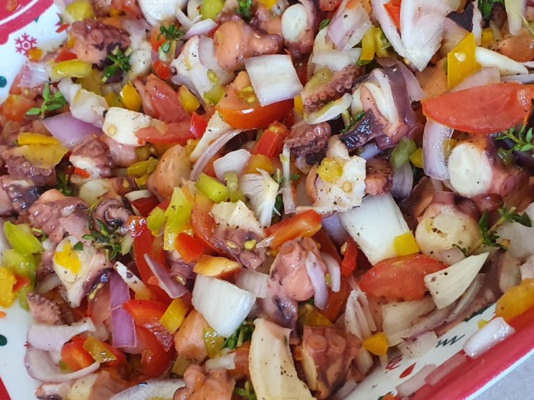 seychellois cuisine octopus salad