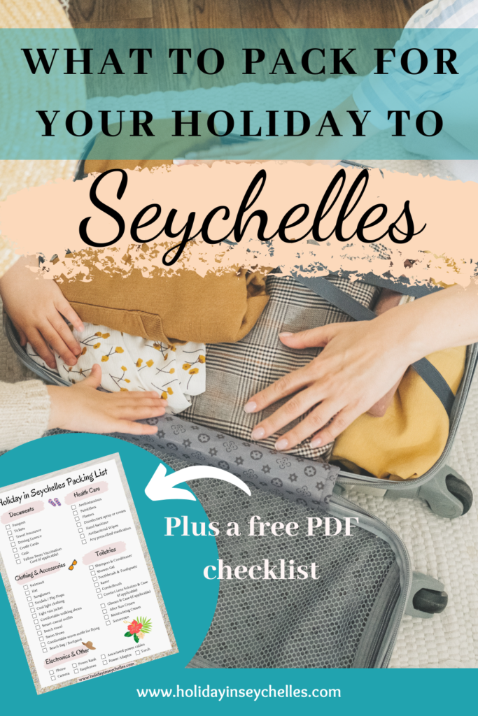 seychelles packing list